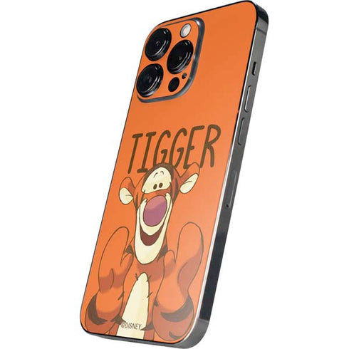 Disney Winnie the Pooh Tigget Portrait iPhone 14 Pro Skin